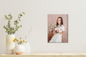 Fotoobraz 40x30 cm z vlastní fotografie, Plátno Recycled Satin Canvas, 330g/m²