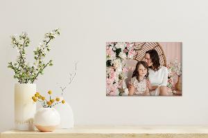 Fotoobraz 45x30 cm z vlastní fotografie, Plátno Recycled Satin Canvas, 330g/m²