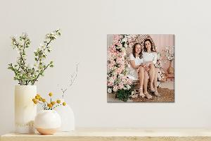 Fotoobraz 40x40 cm z vlastní fotografie, Plátno Recycled Satin Canvas, 330g/m²