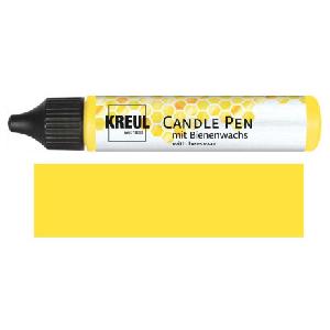 3D voskové pero pro malování svíček 29ml Žlutá
