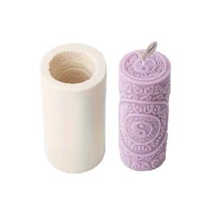 Silikonová forma na svíčku jin jang