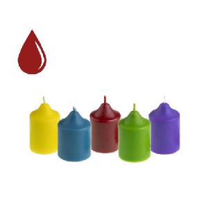 Tekutá barva na svíčky - červená 10ml