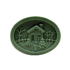 Silikonová forma na mýdlo zimní