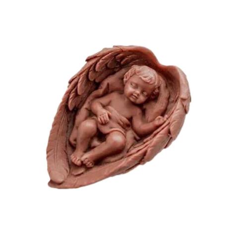 Silikonová forma na mýdlo andělské snění I., 9,5×6,5×3,5 cm, 3D