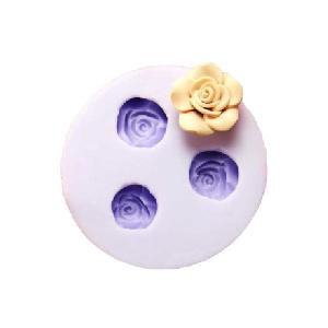 Silikonová mini formička růže IV.