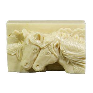 Silikonová forma na mýdlo koně