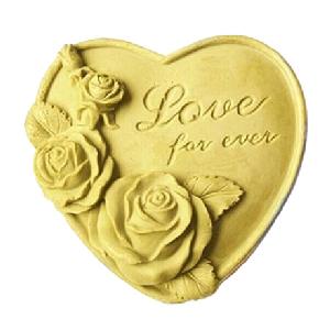 Silikonová forma na mýdlo srdíčko Love for ever