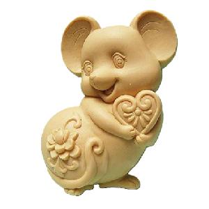 Silikonová forma na mýdlo myška