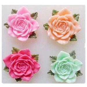 Silikonová mini formička růže V.