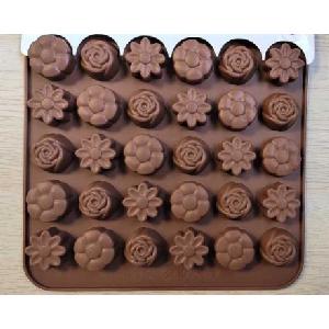 Silikonová forma na mýdlo malé kytičky IV. - 30ks