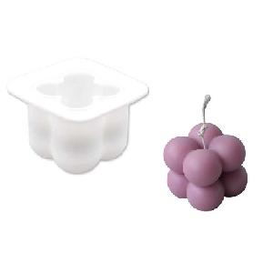 Silikonová forma na mýdlo a svíčku kostka I.