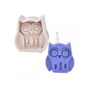 Silikonová forma na mýdlo sovička II.