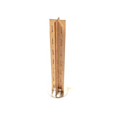 Dřevěný křížový knot č. K1 s držákem, sada 10 ks – pr. nádoby 6–8 cm