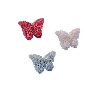 Silikonová mini formička květinový motýl