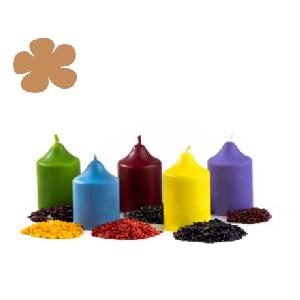 Barva na svíčky - hnědá karamelová 10g