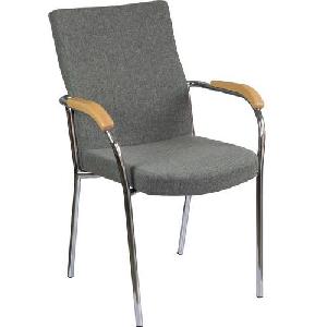 Konferenční křeslo Loco, šedé