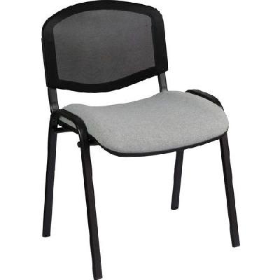 Konferenční židle ISO Mesh, šedá