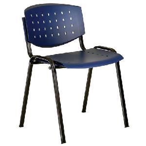 Plastová jídelní židle Layer, modrá