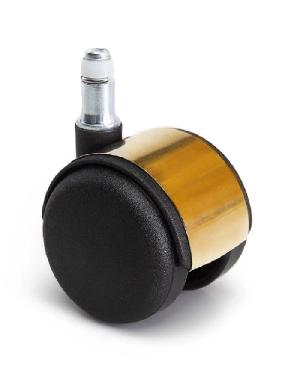 Kolečko plastové zlaté 50 mm (sada 5 ks)