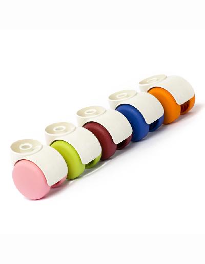 ROLLYX COLOR SET CB 50 plastových koleček 50 mm (sada 5 ks)