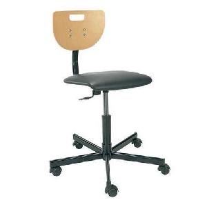 Pracovní židle Werek Plus s tvrdými kolečky