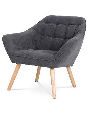 Autronic Křeslo AK-321 tmavě šedé