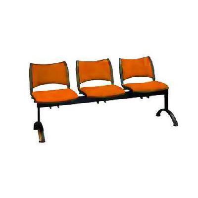 Lavice Smart, třímístná, oranžová