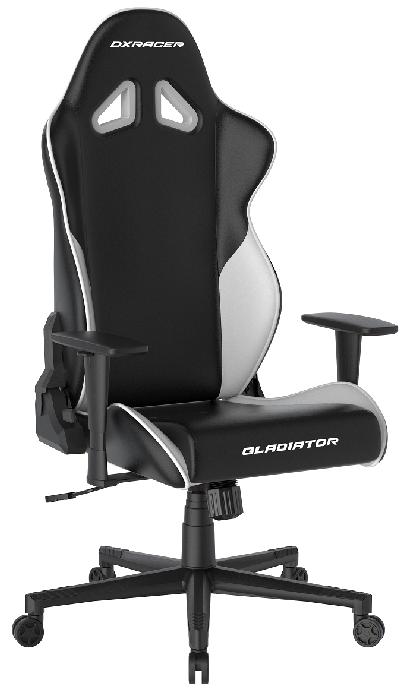 Herní židle DXRacer GLADIATOR černo-bílá – mechanismus TILT