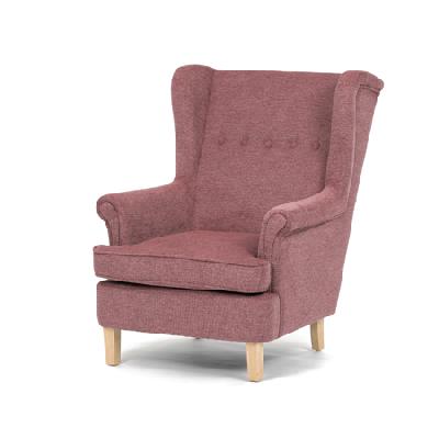 Autronic Křeslo ušák, růžová látka, AK-388 PINK2