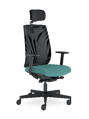 Kancelářská židle Leaf 503-SYB PDH tyrksový