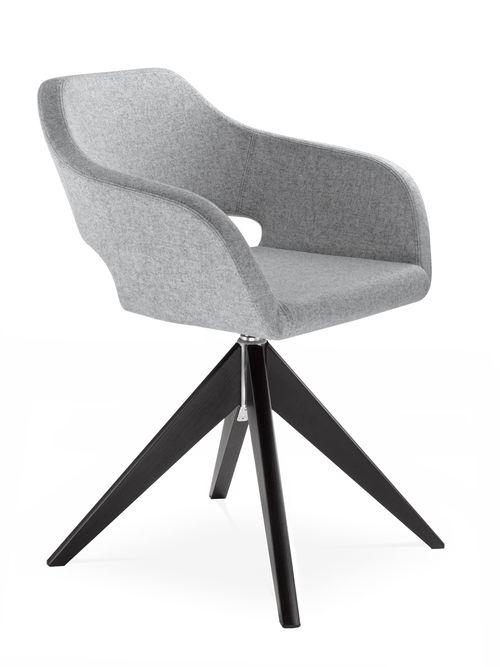 LD Seating Polo+ FW – otočné celočalouněné křeslo