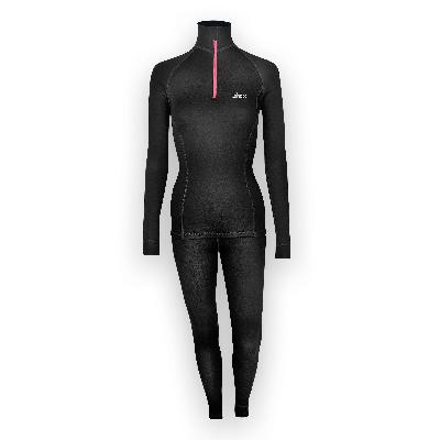 Dámský merino set ZIP- triko a spodky