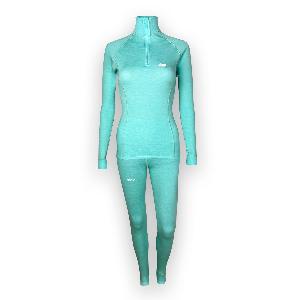 Dámský merino set ZIP- triko a spodky