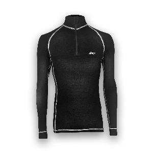 Pánské merino triko ZIP