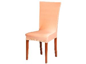 Univerzální elastický potah na židli - Meruňka