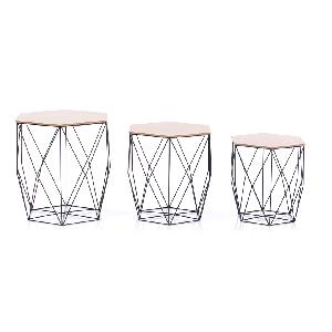 Sada 3 konferenčních stolků ASTERIA