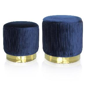 Set taburetů ARYA 2 kusy - Navy