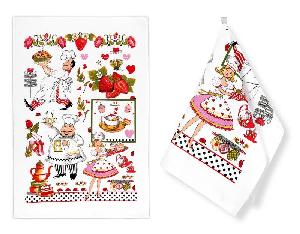 Kuchyňské utěrky - sada 2 kusů - Kuchtík