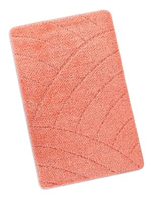 Koupelnová předložka 60x100cm oblouky lososové