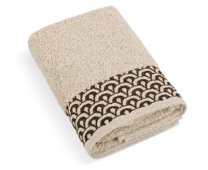 PRÉMIOVÝ Froté ručník kolekce Krajka 50x100 Béžový