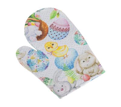 Kuchyňská chňapka Velikonoce 28x18 cm - Zajíček