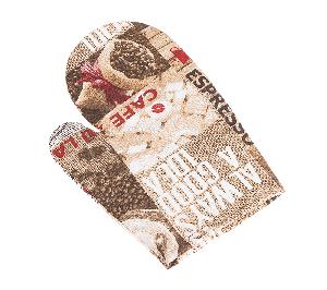 Kuchyňská chňapka 28x18 cm - Káva