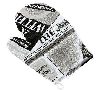 Kuchyňská chňapka 28x18 cm - Noviny