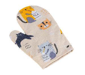 Kuchyňská chňapka 28x18 cm - Kočka