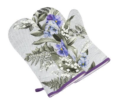 Grilovací rukavice 2ks - 20x36 cm - Maceška