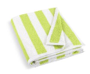Froté plážová osuška 100x150 Proužek olivový