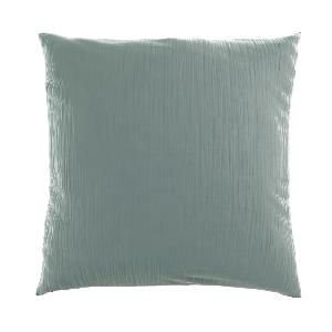 Mušelínový povlak na polštář 45x60 SVĚTLE ZELENÝ