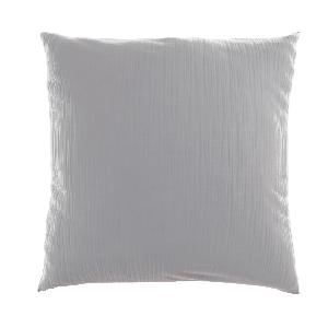 Mušelínový povlak na polštář 70x90 SVĚTLE ŠEDÝ