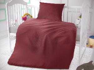 TOP Dětské mušelínové 90x135+45x60 Vínové